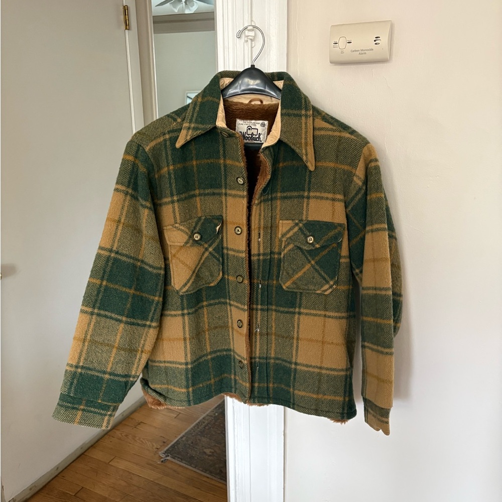 Vintage 70’s Heavy Wool Sherpa Jacket Woolrich